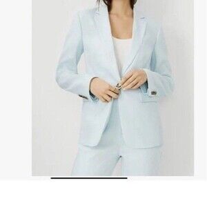 Ann Taylor Light Blue Blazer